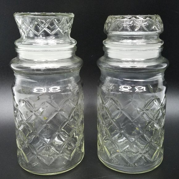 Vintage 1984 Planters Peanuts Jars Mr Peanut Glass - Picture 4 of 9